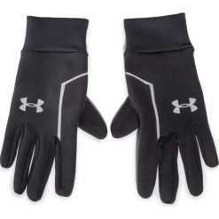 Rękawiczki Męskie UNDER ARMOUR - Ua Mens Run Liner 1318571-001 Czarny. Czarne rękawiczki męskie Under Armour, bez wzorów, z elastanu. Za 119,00 zł.