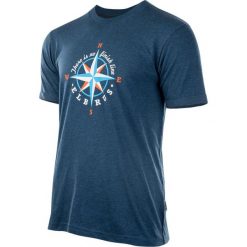 ELBRUS Koszulka męska Surgens Blue Opal Melange r. XXL. Niebieskie t-shirty męskie ELBRUS, m. Za 39,69 zł.