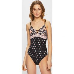 Seafolly - Strój kąpielowy Inka Gypsy. Czarne stroje kąpielowe damskie Seafolly, bez wzorów, z elastanu. W wyprzedaży za 319,90 zł.
