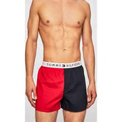 Tommy Hilfiger - Bokserki. Niebieskie bokserki męskie TOMMY HILFIGER, bez wzorów, z elastanu. Za 139,90 zł.