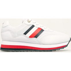 Tommy Hilfiger - Buty. Białe buty sportowe damskie TOMMY HILFIGER, z gumy. Za 399,90 zł.
