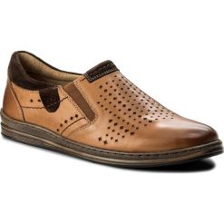 Półbuty męskie: Półbuty LASOCKI FOR MEN – MI07-A679-A540-01 Camel