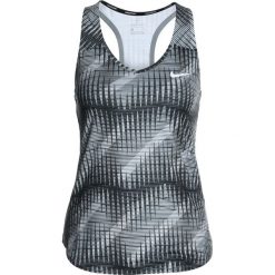 Nike Performance PURE TANK Koszulka sportowa black/white. Czerwone topy sportowe damskie marki Nike Performance, l, z elastanu, z długim rękawem. Za 169,00 zł.