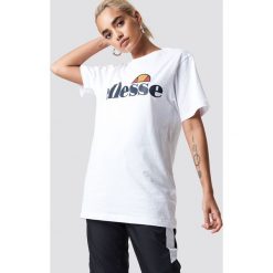 Ellesse T-shirt Al Albany - White. Białe t-shirty damskie marki Ellesse, z nadrukiem, z bawełny, bez kołnierzyka. Za 161,95 zł.