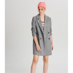 Klasyczny płaszcz - Jasny szary. Szare płaszcze damskie Cropp, xl, bez wzorów, klasyczne. Za 199,99 zł.