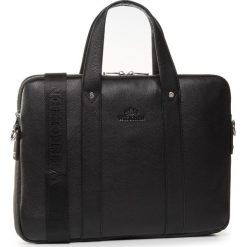 Torba na laptopa WITTCHEN - 20-3-037-1H Czarny. Czarne torby męskie skórzane Wittchen, bez wzorów, ze skóry. Za 899,00 zł.