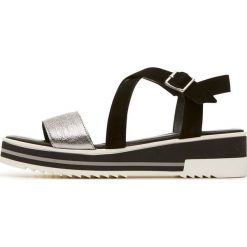 IGI & CO damskie sandały 36 czarne. Czarne sandały damskie Igi co, bez wzorów, bez obcasa, bez zapięcia. Za 389,00 zł.