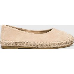 Answear - Espadryle Marquiz. Pomarańczowe espadryle damskie ANSWEAR, bez wzorów, z gumy, bez obcasa, na obcasie. W wyprzedaży za 69,90 zł.