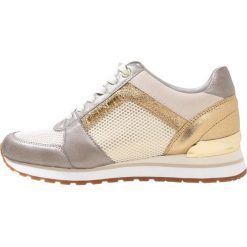 Trampki damskie slip on: MICHAEL Michael Kors BILLIE TRAINER Tenisówki i Trampki gold/champaign