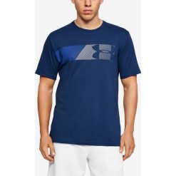 Under Armour Koszulka Niebieski. Niebieskie podkoszulki męskie Under Armour, m, bez wzorów, z bawełny, bez kołnierzyka, krótkie. Za 119,95 zł.