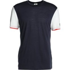 Koszulki polo: super.natural MOTION TEE Tshirt basic blue black/fresh white