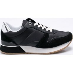 Tommy Hilfiger - Buty. Czarne buty sportowe damskie TOMMY HILFIGER, z gumy. W wyprzedaży za 319,90 zł.