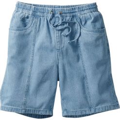 Bermudy z gumką w talii Classic Fit bonprix jasnoniebieski. Niebieskie spodenki i szorty męskie bonprix, m, bez wzorów, wakacyjne. Za 69,99 zł.