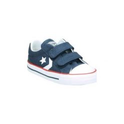Buty Dziecko Converse 715467. Niebieskie trampki dziewczęce Converse, bez wzorów, bez zapięcia. Za 156,95 zł.
