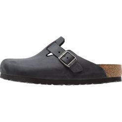 Birkenstock BOSTON Kapcie black. Czarne kapcie damskie marki Birkenstock, ze skóry. Za 399,00 zł.