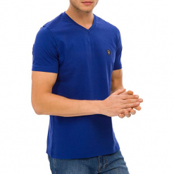 T-shirt w kolorze niebieskim. Niebieskie t-shirty męskie GALVANNI, m. W wyprzedaży za 84,95 zł.