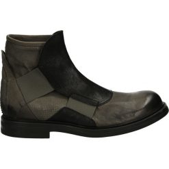 Botki męskie - 3571313 GR-NE. Czarne botki męskie Venezia, ze skóry. Za 349,00 zł.