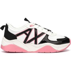 Armani Exchange Tenisówki Biały. Białe trampki i tenisówki damskie Armani Exchange, bez wzorów, z materiału, bez zapięcia. Za 809,95 zł.