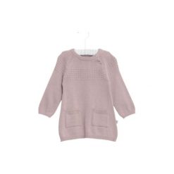 WHEAT Sailor Knit Sukienka powderrose - różowy/pink. Różowe sukienki niemowlęce marki Wheat, z bawełny. Za 155,00 zł.