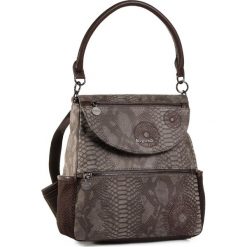Torebka DESIGUAL - 20WAKP43 6009. Szare torebki damskie sportowe Desigual, bez wzorów, ze skóry ekologicznej, eleganckie, bez dodatków. Za 349,00 zł.