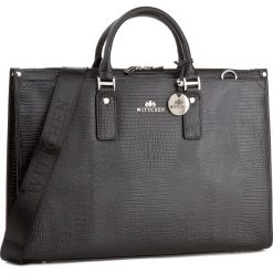 Torba na laptopa WITTCHEN - 15-4-067-1J Czarny. Czarne plecaki męskie marki Wittchen. W wyprzedaży za 569,00 zł.