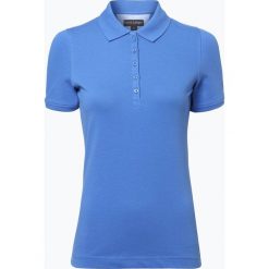 Franco Callegari - Damska koszulka polo, niebieski. Niebieskie koszulki damskie polo Franco Callegari, bez wzorów, z bawełny, polo, bez rękawów, bez kaptura, climacool (adidas). Za 99,95 zł.