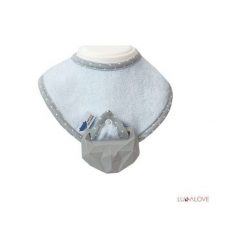 Śliniak supeRRO Baby HEVEA, niebieski (LLV_SUP-0005). Niebieskie śliniaki marki LullaLove. Za 51,80 zł.