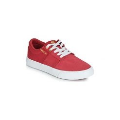 Buty Supra STACKS VULC II. Czerwone trampki i tenisówki damskie Supra, bez wzorów, bez zapięcia. Za 299,00 zł.