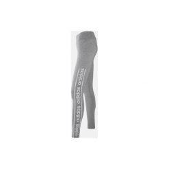 Legginsy Gym & Pilates damskie. Szare legginsy damskie Adidas, xl, bez wzorów, z elastanu. Za 129,99 zł.