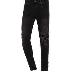 Topman SPRAY Jeans Skinny Fit black. Niebieskie jeansy męskie relaxed fit marki Topman. Za 249,00 zł.