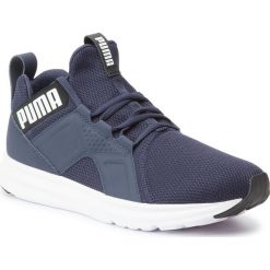 Buty PUMA - Enzo Sport 192593 05 Peacoat/Puma White. Niebieskie buty sportowe męskie Puma, z tworzywa sztucznego, bez zapięcia, do biegania. W wyprzedaży za 219,99 zł.