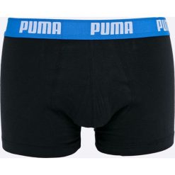 Puma - Bokserki (2-pack). Czarne bokserki męskie Puma, bez wzorów, z elastanu. W wyprzedaży za 49,90 zł.