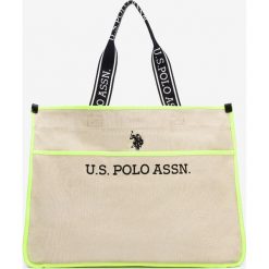 U.S. Polo Assn Halifax Torba Żółty Beżowy. Żółte torebki klasyczne damskie U.S. Polo Assn., bez wzorów, z poliesteru, bez dodatków. Za 343,95 zł.