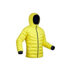 Kurtka narciarska SKI-P JKT 500 WARM męska. Niebieskie kurtki męskie WED'ZE, s, bez wzorów, z poliesteru, bez kaptura, narciarskie. W wyprzedaży za 259,99 zł.