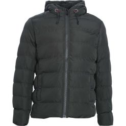 Ciemnozielona Kurtka Good Soul. Czarne kurtki męskie pikowane marki Born2be, m, z nadrukiem, z dresówki, z kapturem. Za 169,99 zł.