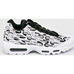 Nike Sportswear - Buty Nike Air Max 95 Premium. Białe buty sportowe męskie marki Nike Sportswear, z materiału, na sznurówki, nike air max. W wyprzedaży za 599,90 zł.