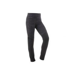 Legginsy MH100. Czarne legginsy dziewczęce QUECHUA. Za 69,99 zł.