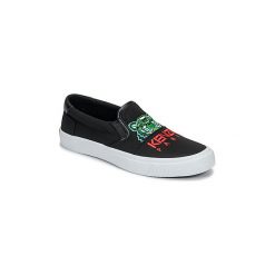 Tenisówki Kenzo SLIP ON. Czarne trampki męskie Kenzo, bez wzorów, bez zapięcia. Za 615,20 zł.