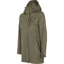 Kurtka miejska damska KUDT004 - khaki. Brązowe kurtki damskie marki 4f, m. Za 349,99 zł.