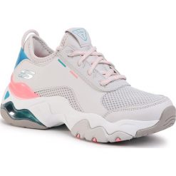 Sneakersy SKECHERS - Sky Ceiling 149086/GYMT Gray/Multi. Szare półbuty damskie Skechers, ze skóry. W wyprzedaży za 299,00 zł.