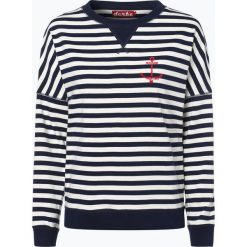 Bluzy damskie: Derbe – Damska bluza nierozpinana – Marge, niebieski