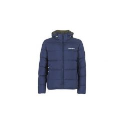 Kurtki pikowane Calvin Klein Jeans HOODED DOWN PUFFER JACKET. Niebieskie kurtki męskie Calvin Klein Jeans, s, bez wzorów, z jeansu, bez kaptura. Za 917,20 zł.