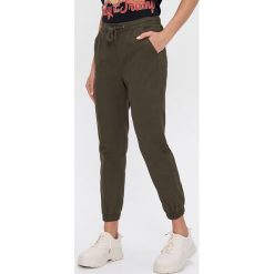 Spodnie typu jogger - Khaki. Brązowe spodnie damskie House, s, bez wzorów. Za 99,99 zł.