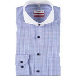 Koszula - Modern fit - w kolorze niebiesko-białym. Niebieskie koszule męskie Marvelis, m, w kratkę, z bawełny. W wyprzedaży za 72,95 zł.