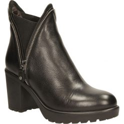 BOTKI BRUNO PREMI F6162X. Szare botki damskie marki Bruno Premi, bez obcasa, bez zapięcia. Za 239,99 zł.