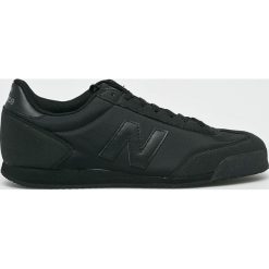 New Balance - Buty. Czarne sneakersy męskie New Balance, z gumy, na sznurówki. Za 299,90 zł.