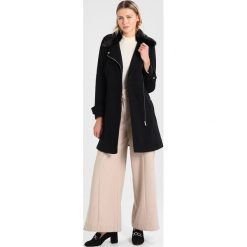 Płaszcze damskie: Wallis COLLAR BIKER Płaszcz wełniany /Płaszcz klasyczny black