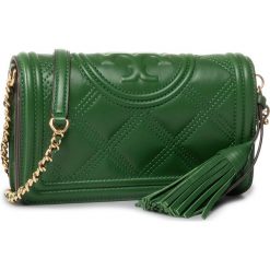 Torebka TORY BURCH - Fleming Soft Wallet Crossbody 64312 Arugula 367. Zielone torebki klasyczne damskie Tory Burch, bez wzorów, ze skóry, wizytowe, bez dodatków. Za 1479,00 zł.