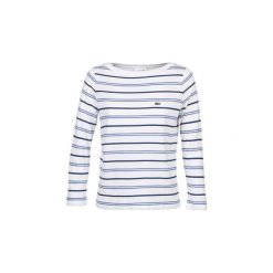 T-shirty z długim rękawem Lacoste TF8690. Białe t-shirty damskie Lacoste, bez wzorów, bez kołnierzyka. Za 309,00 zł.