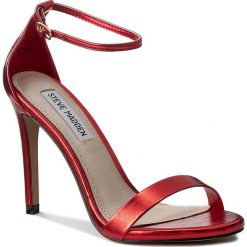 Sandały damskie: Sandały STEVE MADDEN – Stecy Sandal 91000080-0W0-07004-03012 Red Metallic